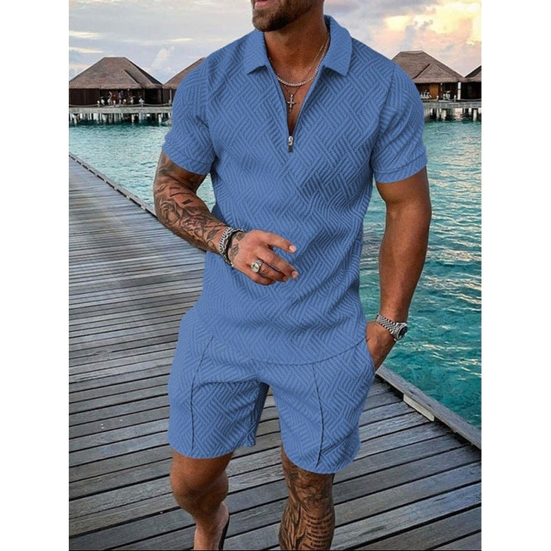 Olbia Zip Polo Sæt