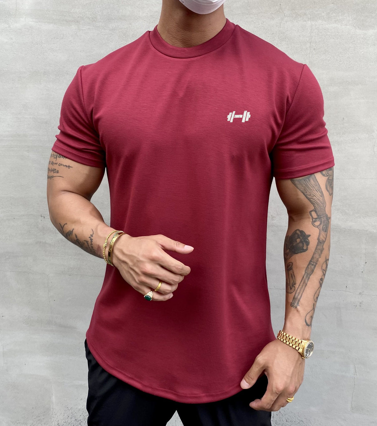 Herre Åndbar Casual T-Shirt – Let Varm Komfortabel Stilfuld Hverdags Sommerbeklædning