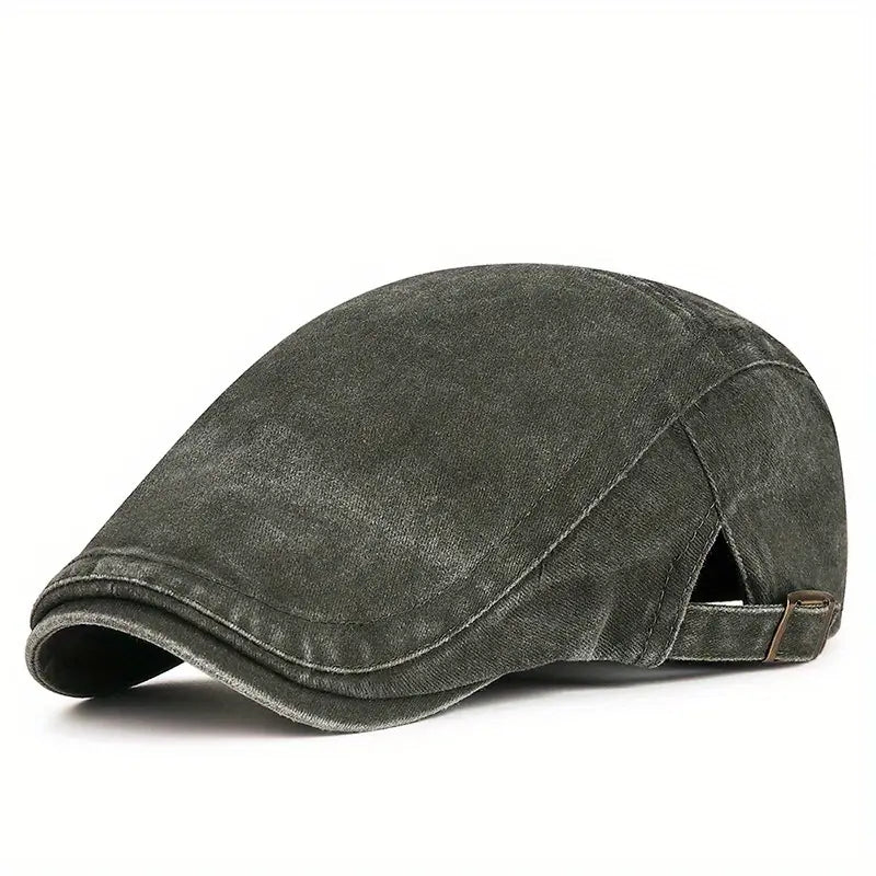 Vintage Washed-Schiebermütze