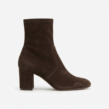 Kvindernes All-Day Comfort Suede Hælede Ankelstøvler