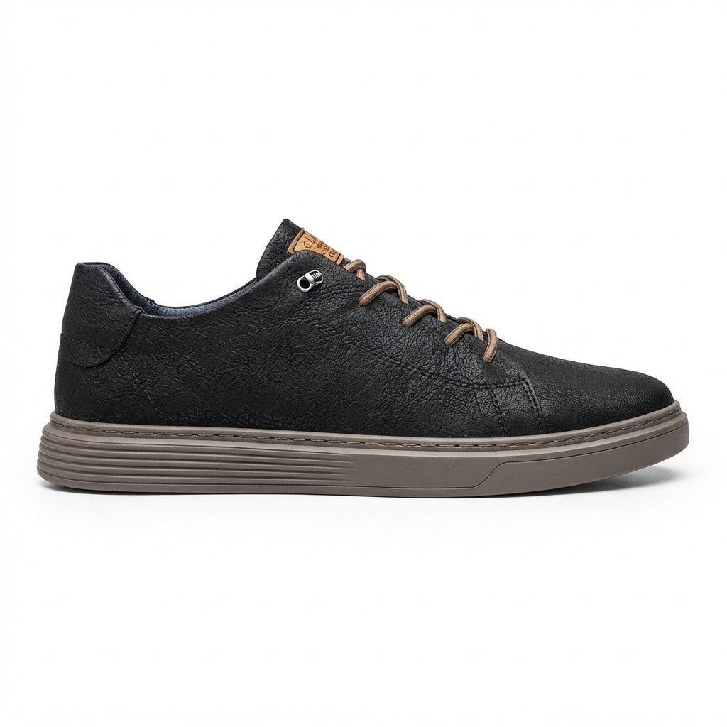 Herre Snørebånd Læder Sneakers
