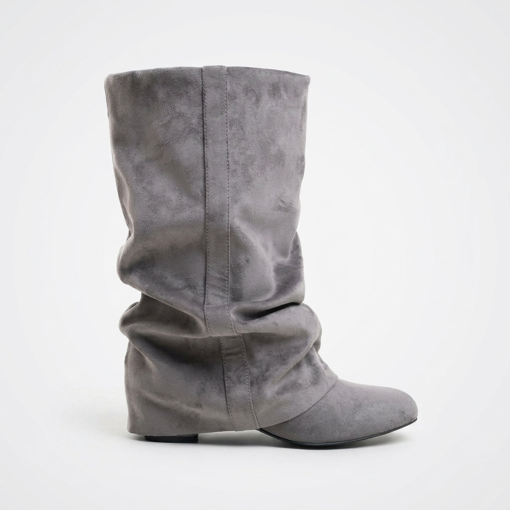 Kvinders Slouch Suede Støvler