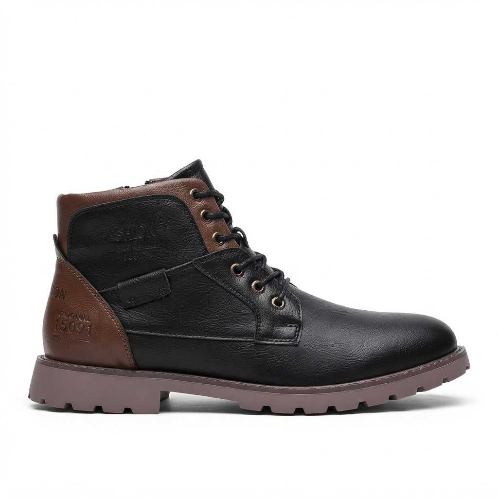 Herre Rugged Combat Ankelstøvler