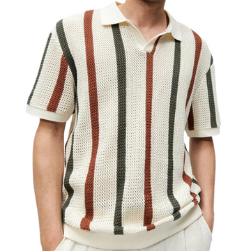 Herre Åndbar Sommer Polo Shirt – Let, Komfortabel, Stilet, Casual Hverdagsbrug