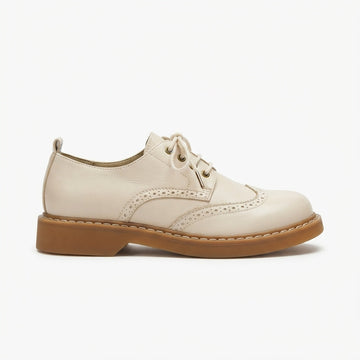 Kvinders Klassiske Brogue Oxford Sko