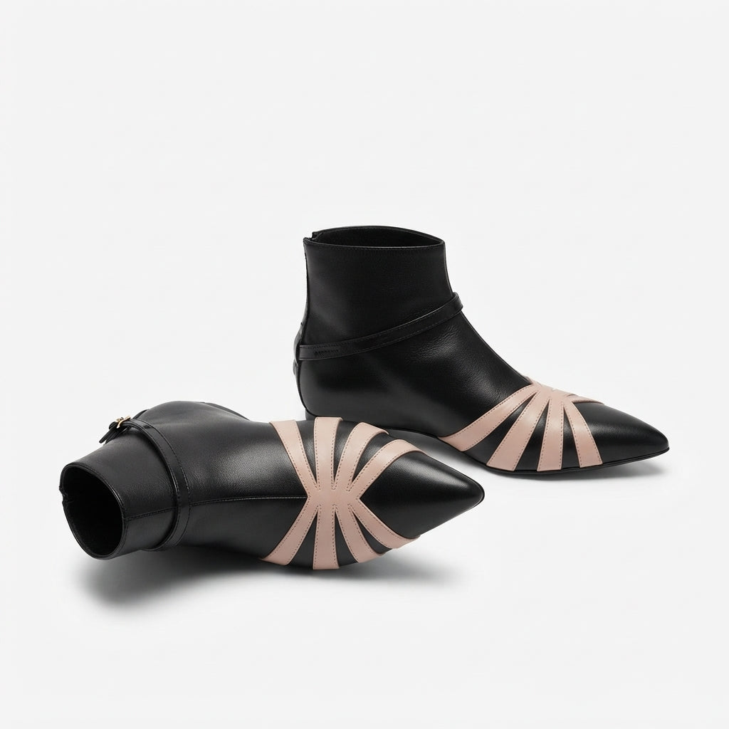 Kvinders Elegante Spidse Støvler