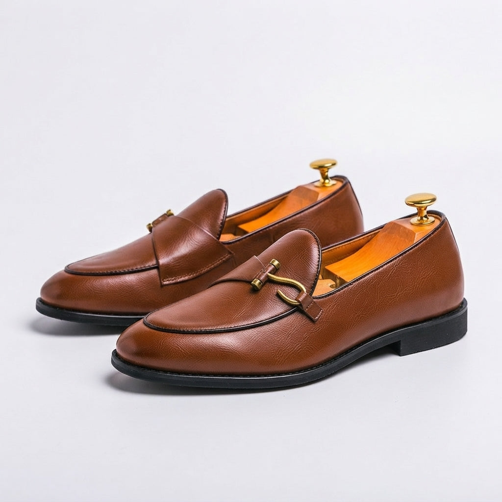 Herre Sophistikerede Hook Spænde Loafers