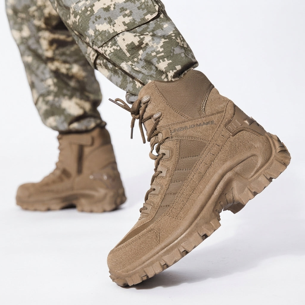 Mænds Rugged Tactical Kamp Støvler