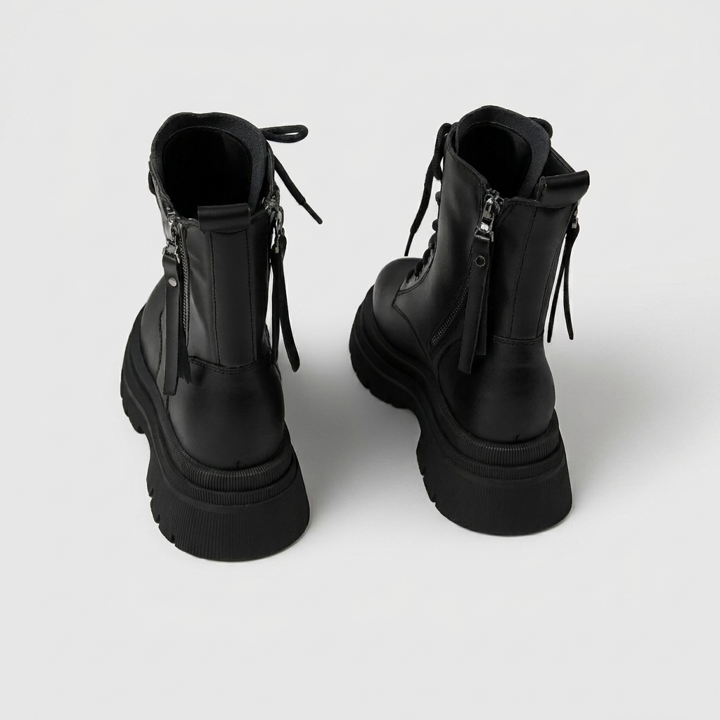 Kvinders Combat Platform Ankelstøvler