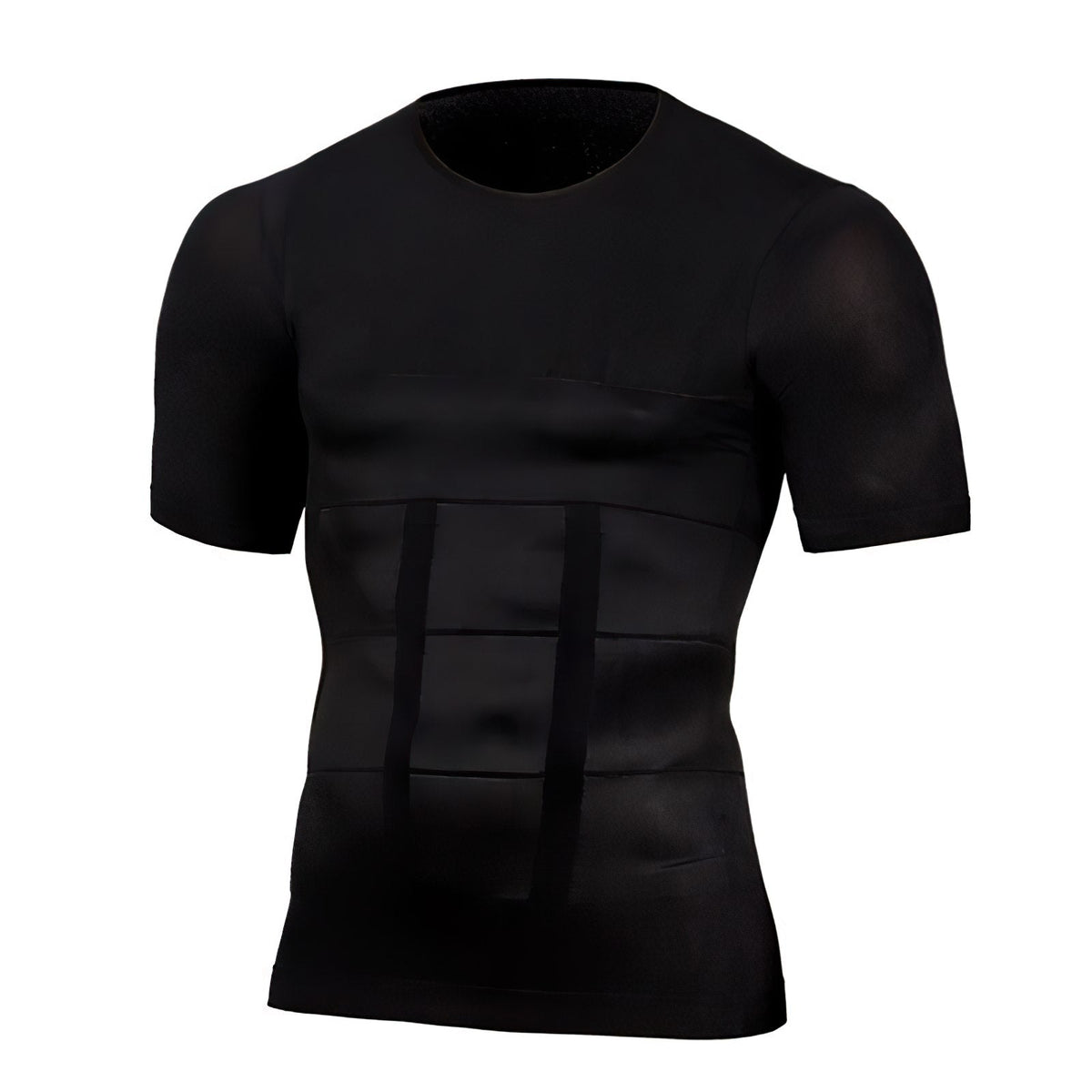 Herre Formende Fitness T-Shirt – Kompression Åndbar Stræk Komfortabel Muskelstøtte Activewear Fit