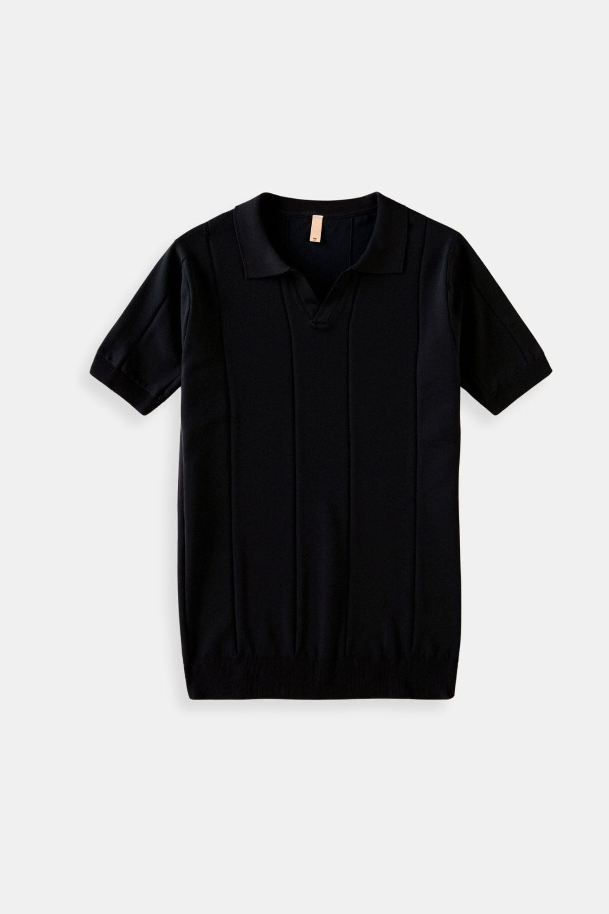 Herre Fine Strikkede Polo Afslappet Smart Casual Sommer Skjorte