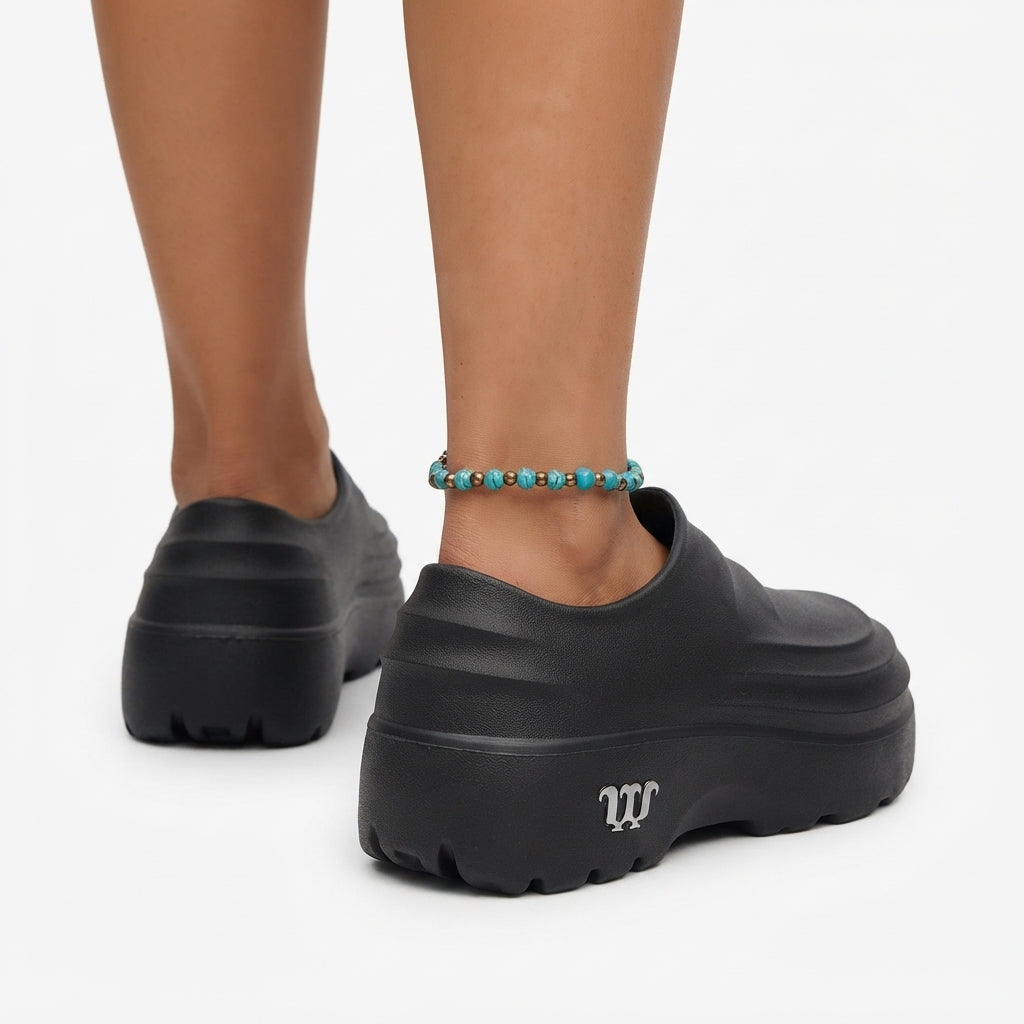 Kvinders Ubesværede Vandtætte Platform Clogs