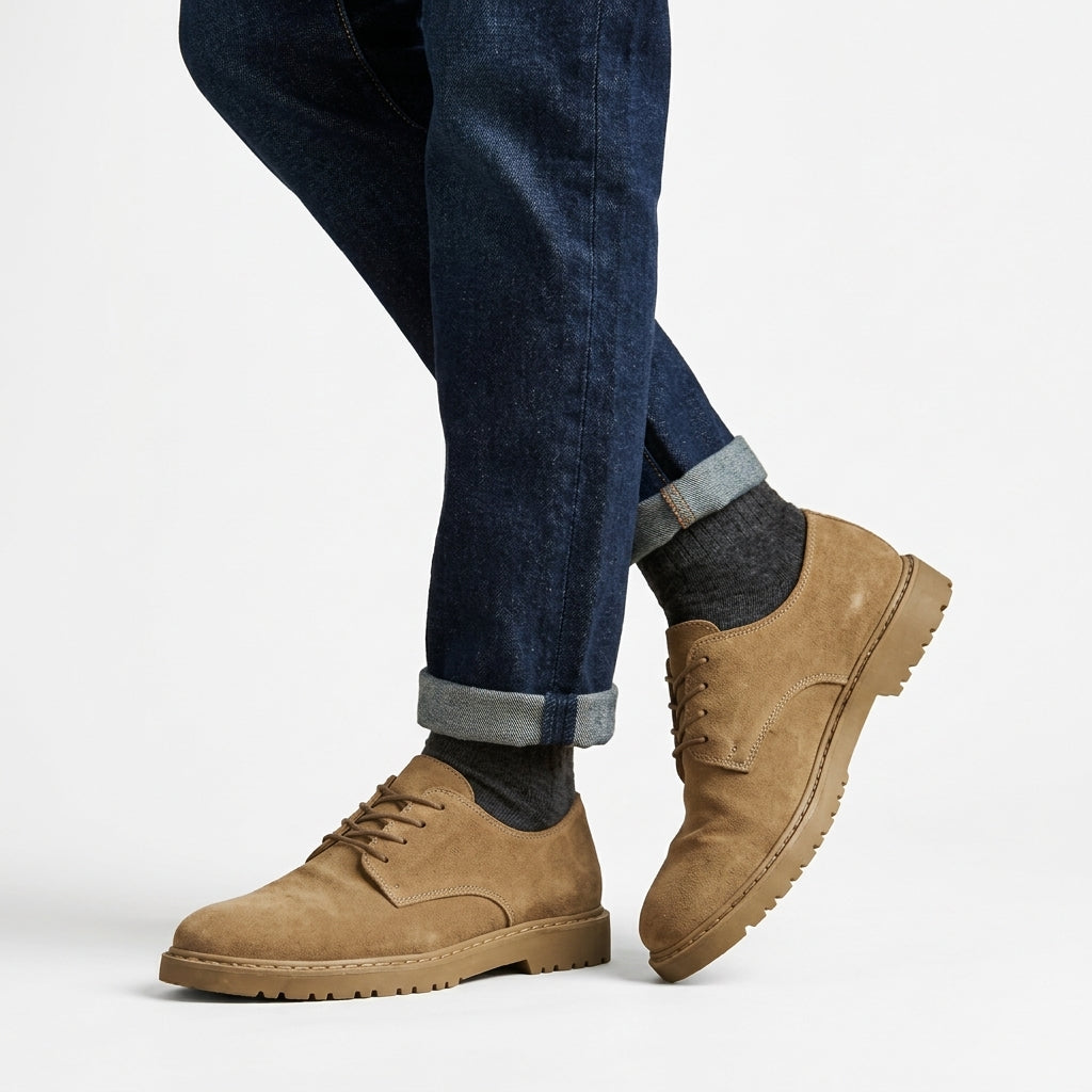 Herre Suede Chukka Støvler