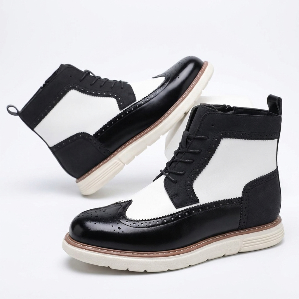 Herre Casual Brogue Ankelstøvler