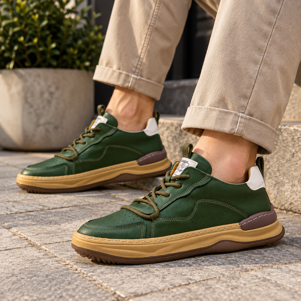 Herre Læder Urban Sneakers