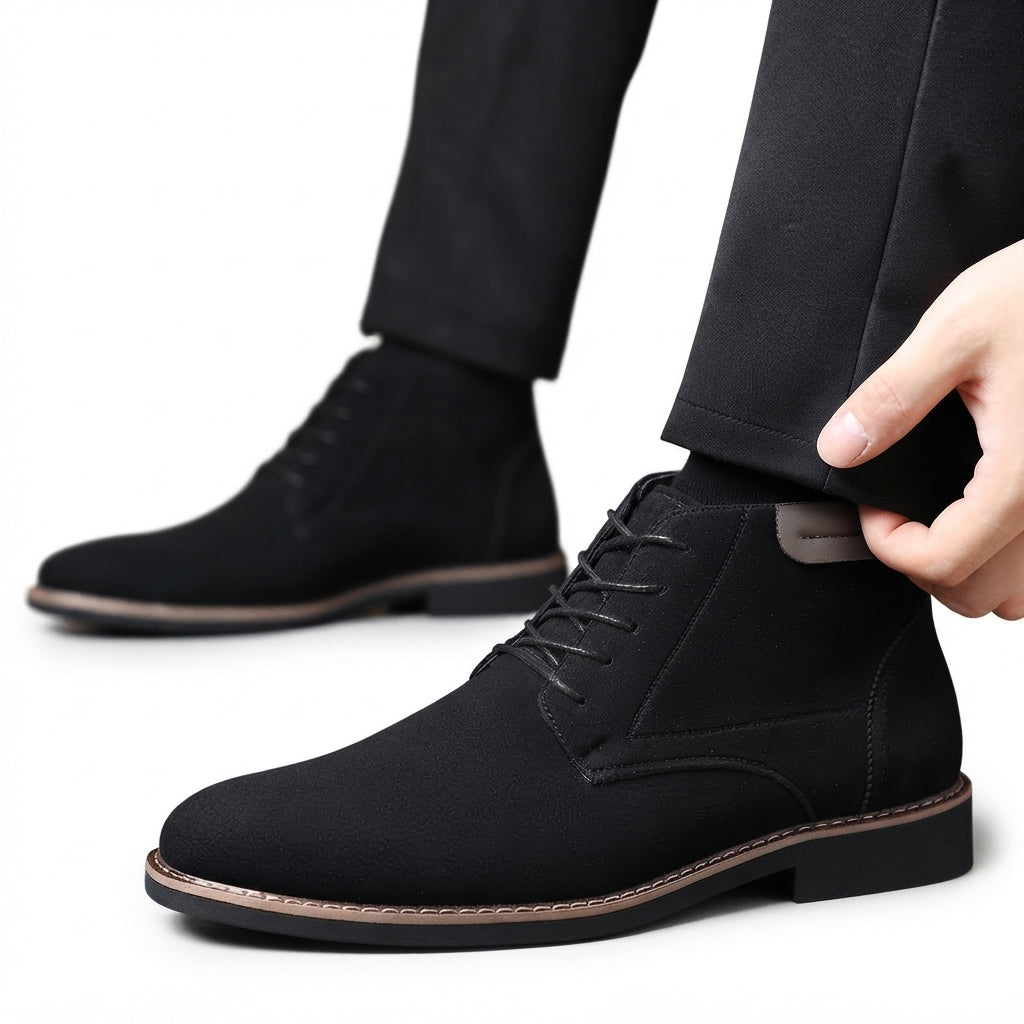 Herres Suede Ankelstøvler