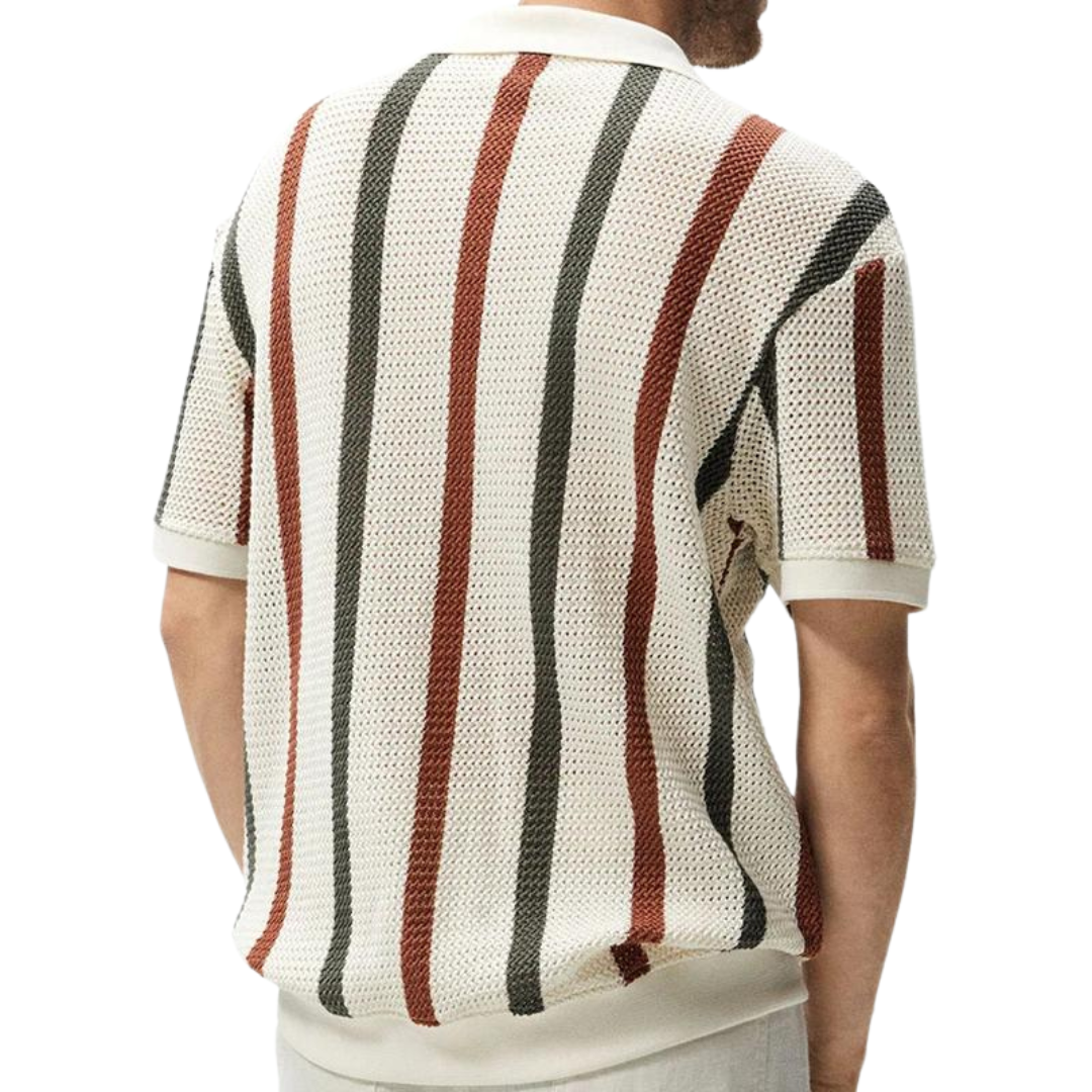 Herre Åndbar Sommer Polo T-shirt – Letvægts Komfortabel Stilfuld Casual Hverdagsbrug