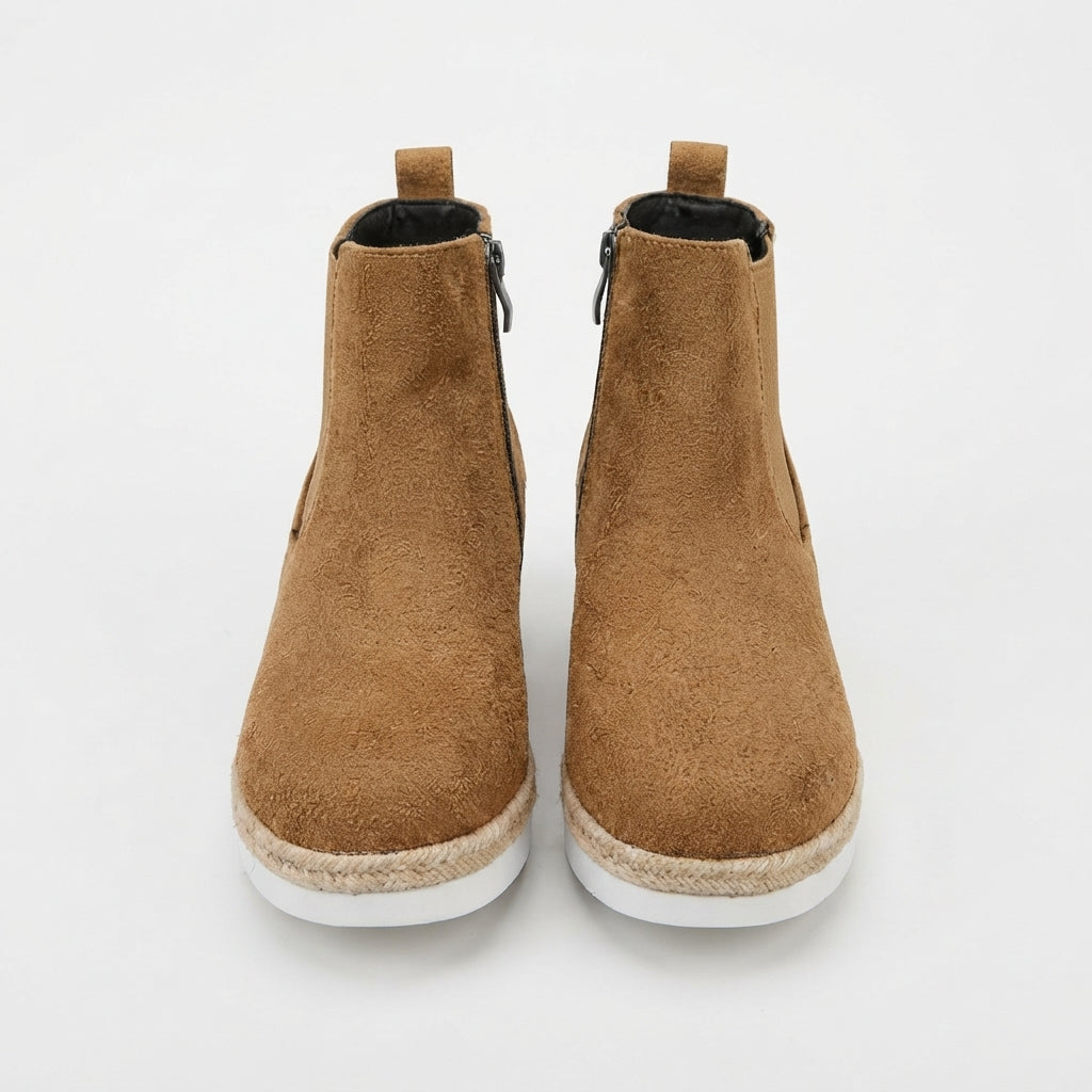 Kvinders Cosy Platform Chelsea Støvler