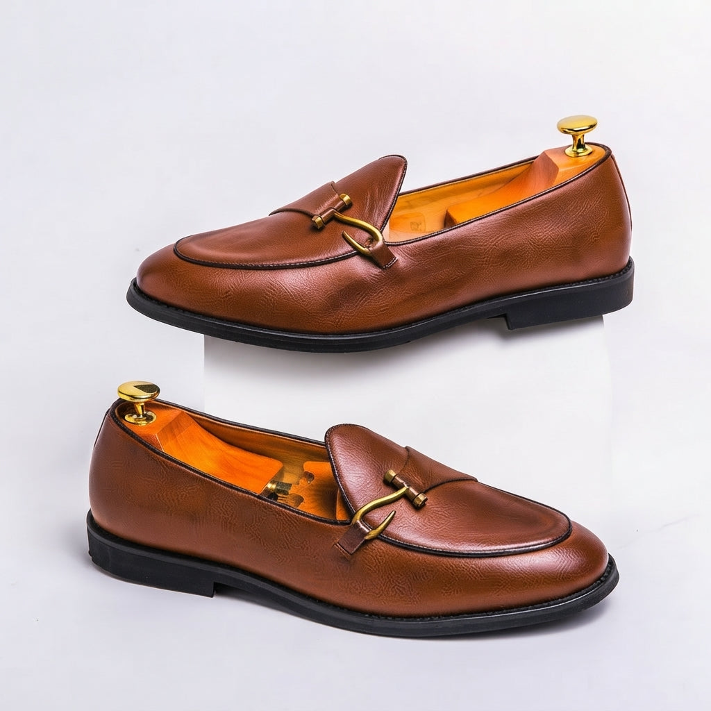 Herre Sophistikerede Hook Spænde Loafers