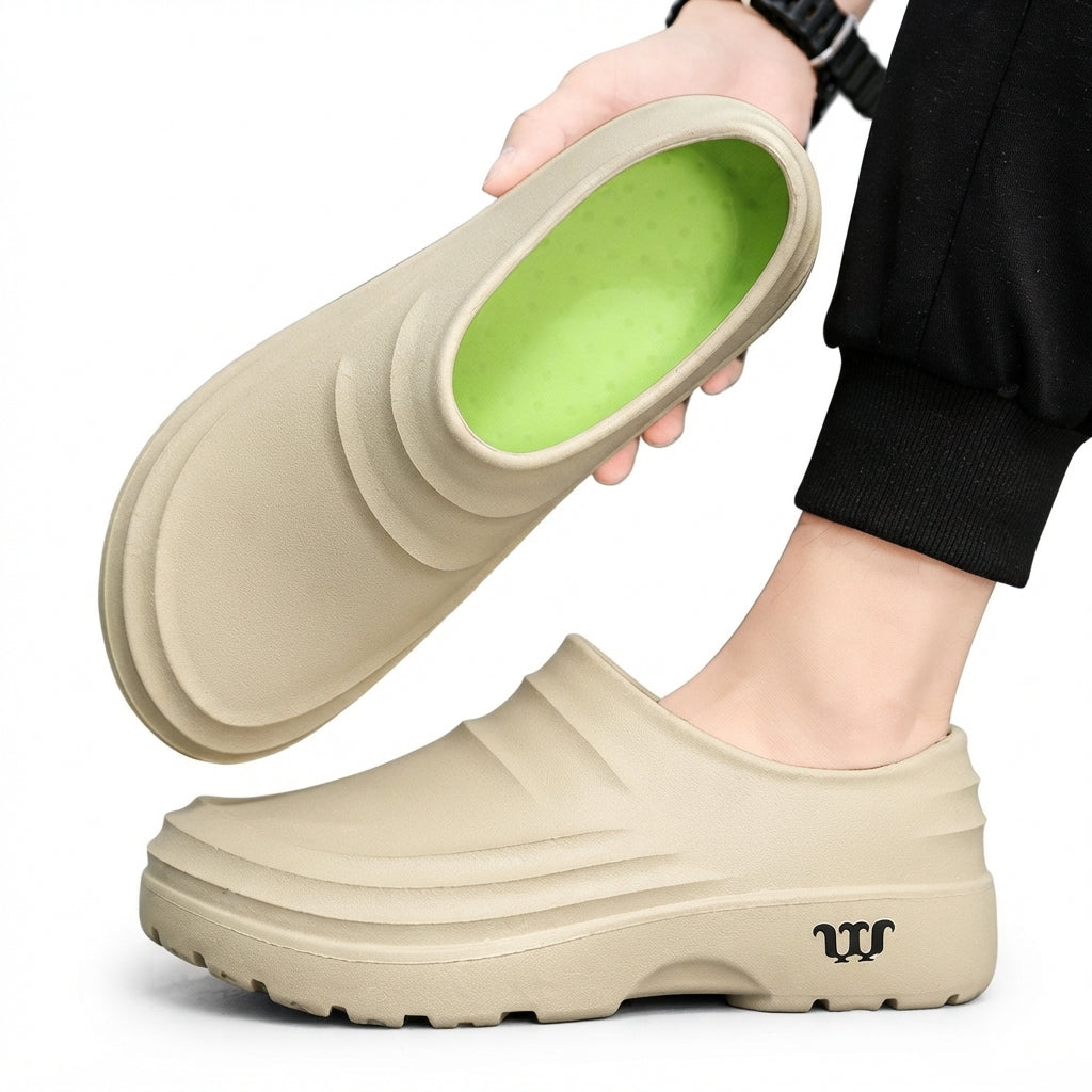 Kvinders Ubesværede Vandtætte Platform Clogs