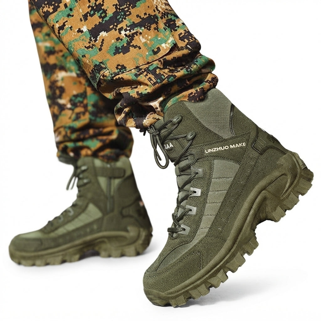 Mænds Rugged Tactical Kamp Støvler