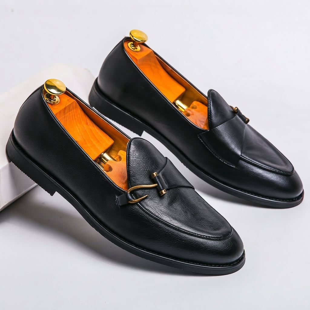 Herre Sophistikerede Hook Spænde Loafers