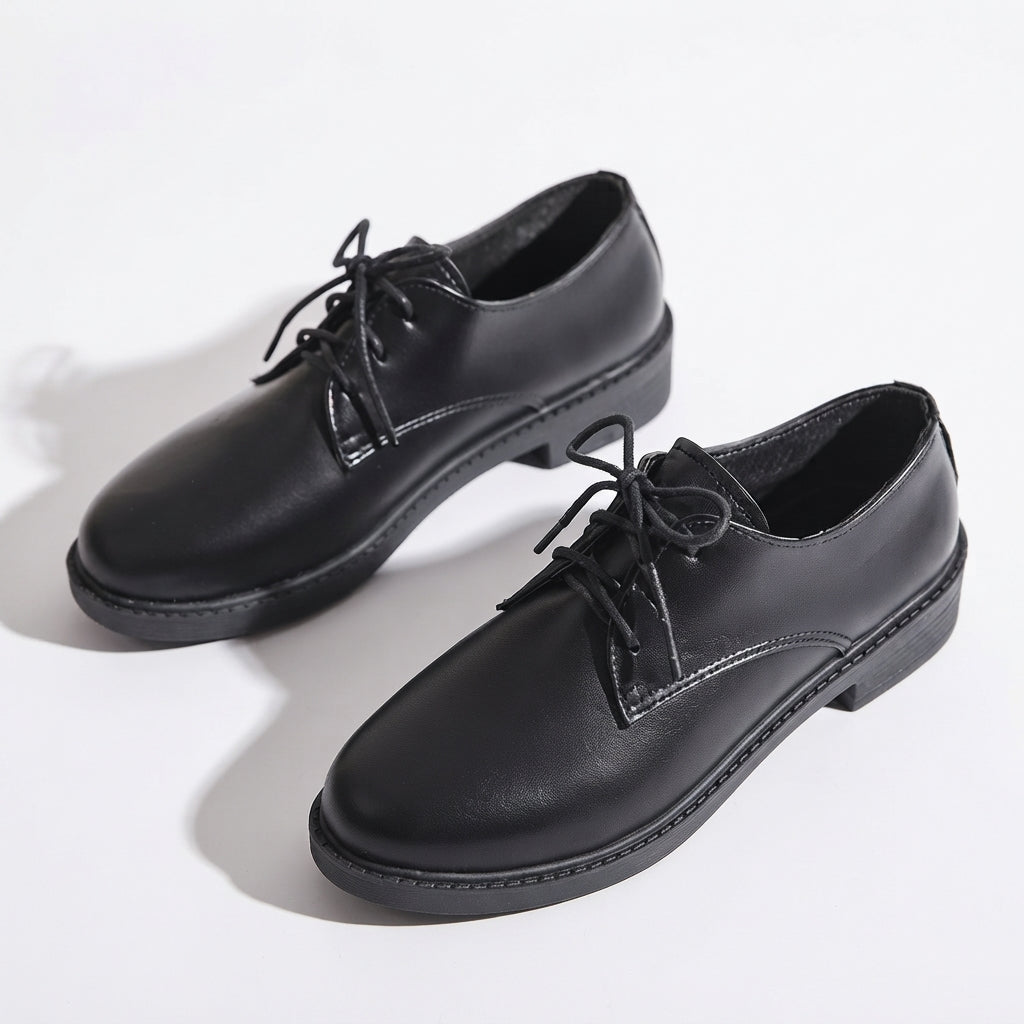 Kvinders Klassiske Brogue Oxford Sko
