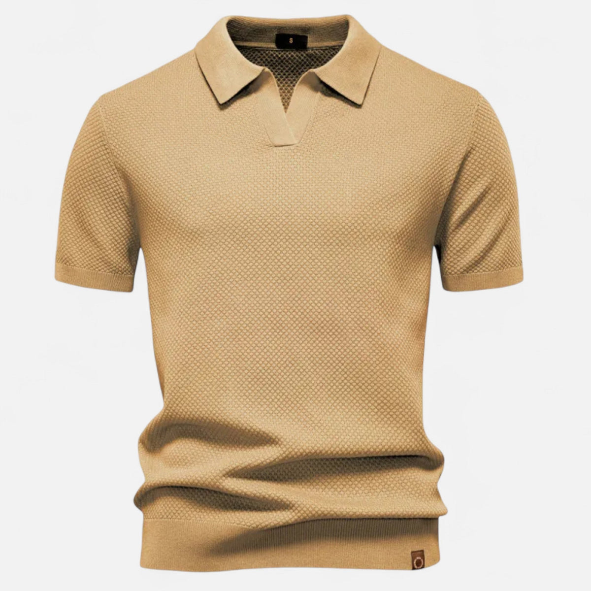 Valmonti | Herres Pineapple Uld Polo Shirt