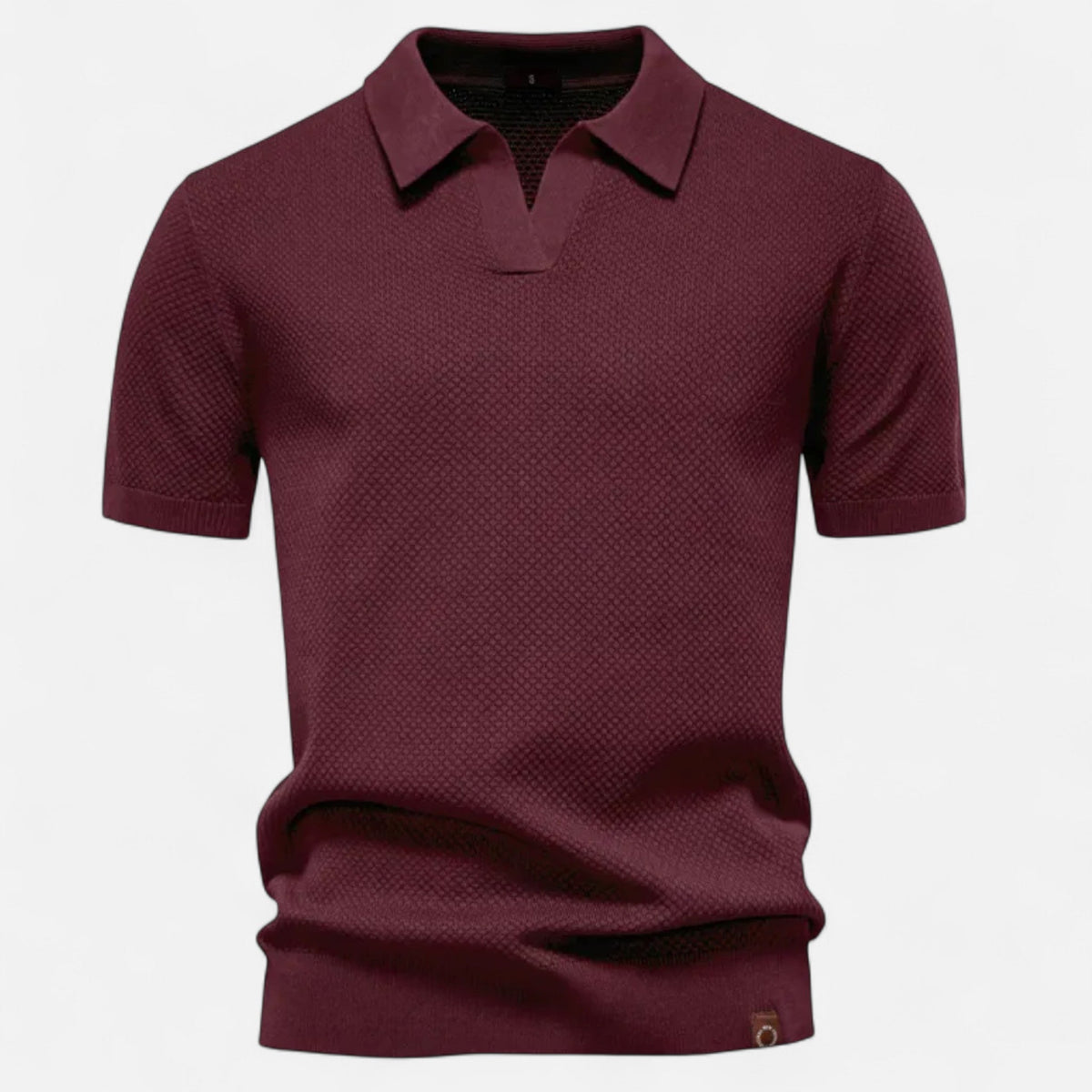 Valmonti | Herres Pineapple Uld Polo Shirt