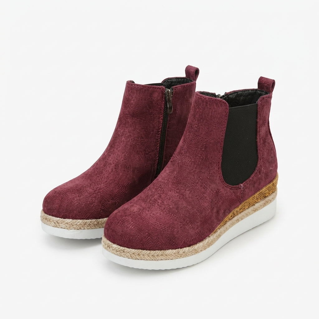 Kvinders Cosy Platform Chelsea Støvler