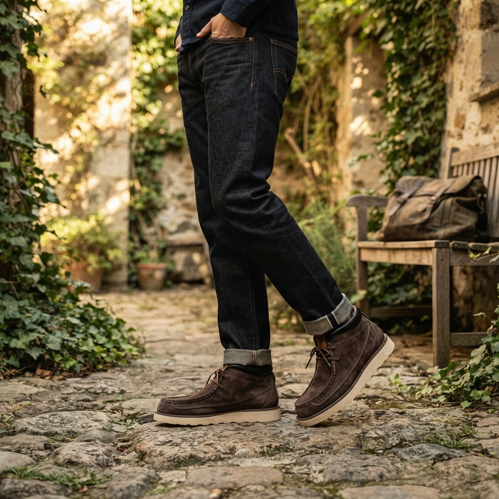 Herre Rugged Suede Chukka Støvler