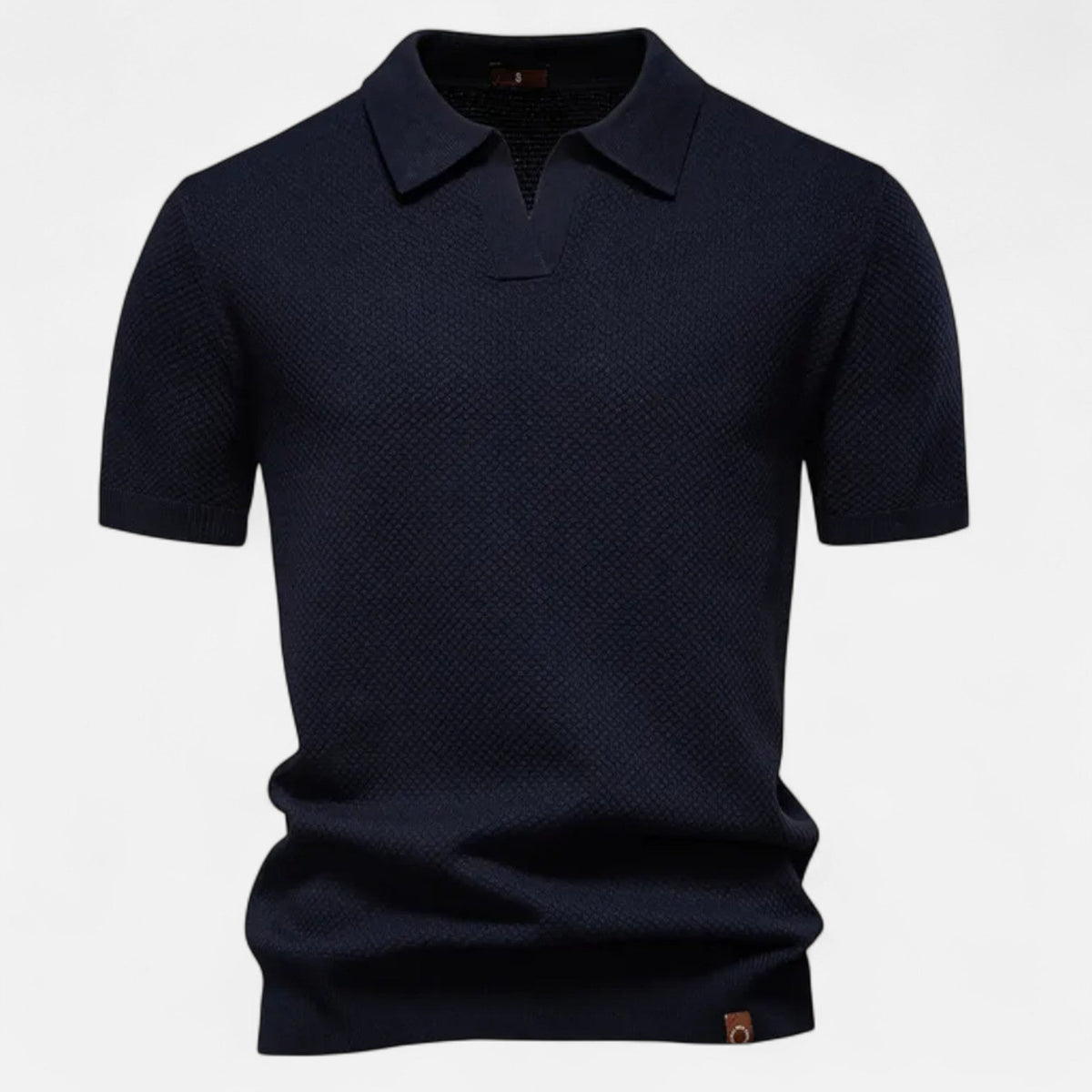 Valmonti | Herres Pineapple Uld Polo Shirt