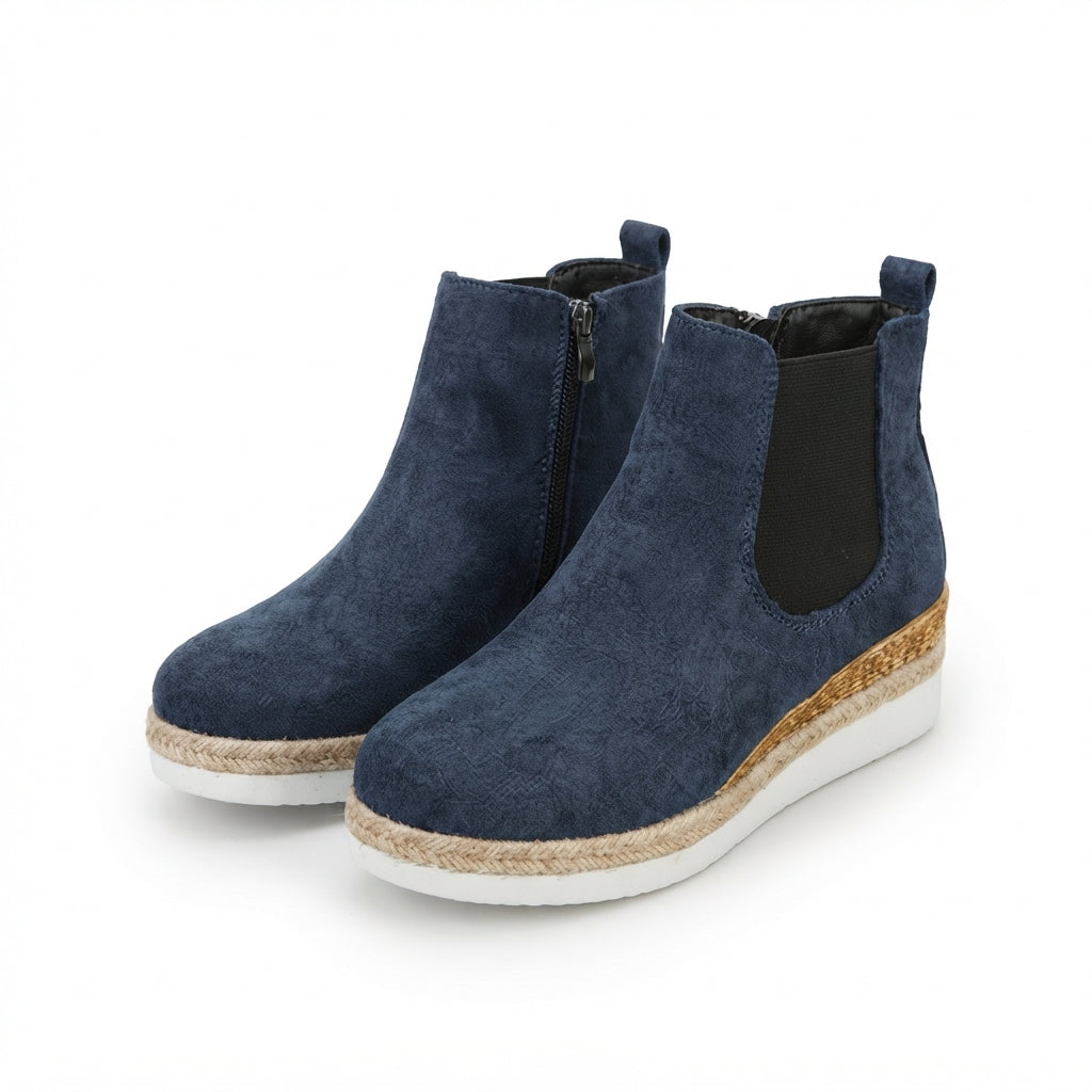 Kvinders Cosy Platform Chelsea Støvler