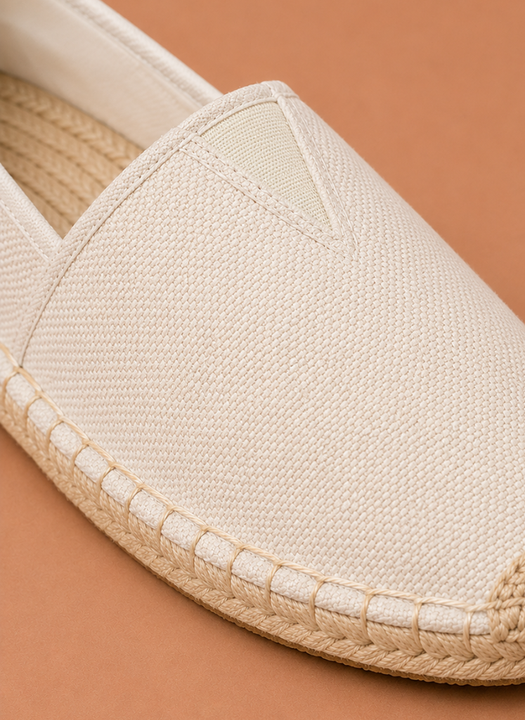 Kvinders Canvas Espadrilles – Casual Slip-On Sommer Sko | Areleon