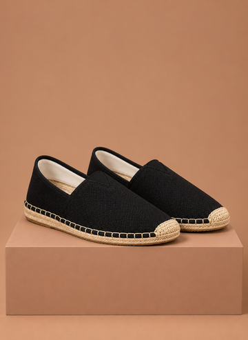 Kvinders Canvas Espadrilles – Casual Slip-On Sommer Sko | Areleon