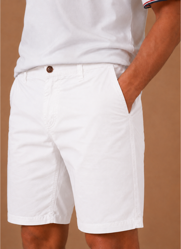 Herre Chino Shorts – Smart Casual Bomulds Tilpasset Pasform | Areleon