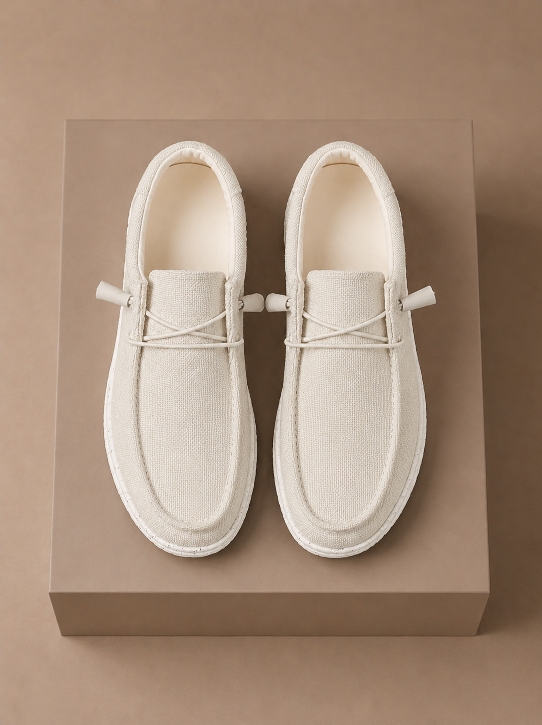 Herre Åndbare Sommer Loafers – Letvægts Linned | Areleon