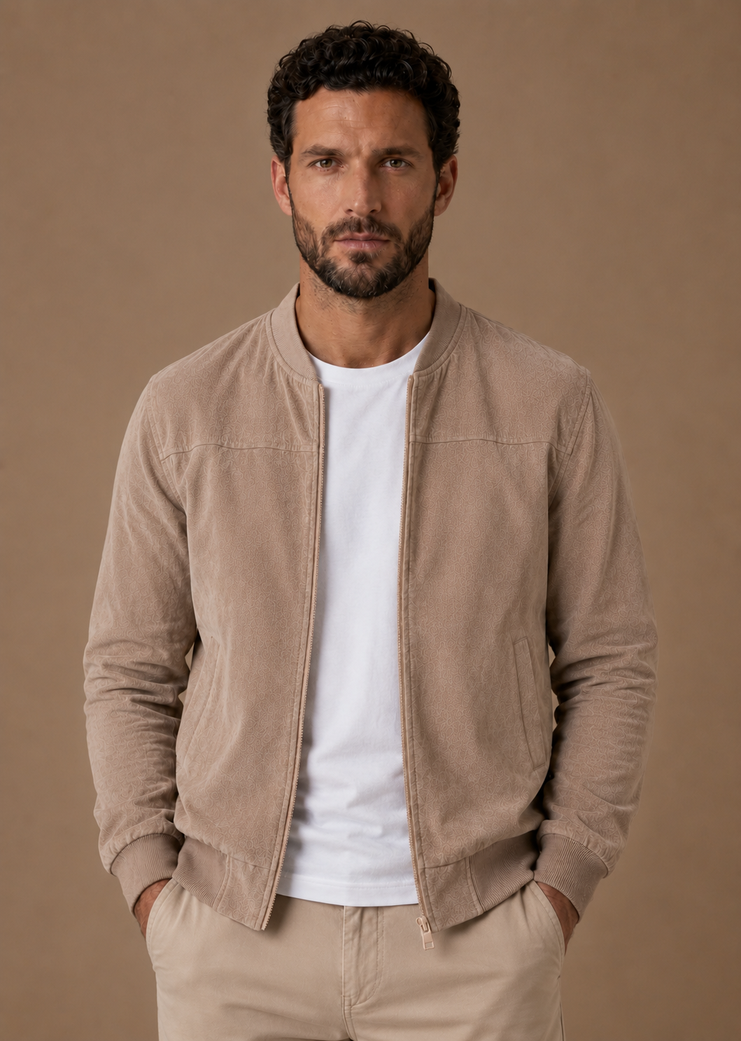 Herre Slim Fit Sommerjakke – Letvægts Hverdagsoverfrakke | Areleon
