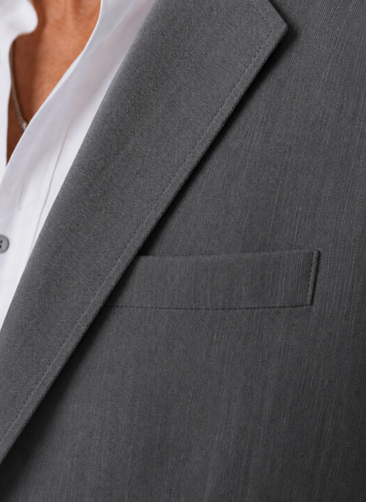 Herre Linned Blazer – Skræddersyet Smart Casual Letvægts | Areleon