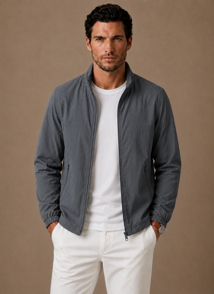 Herre Letvægts Sommerjakke – Smart Casual Hverdag | Areleon