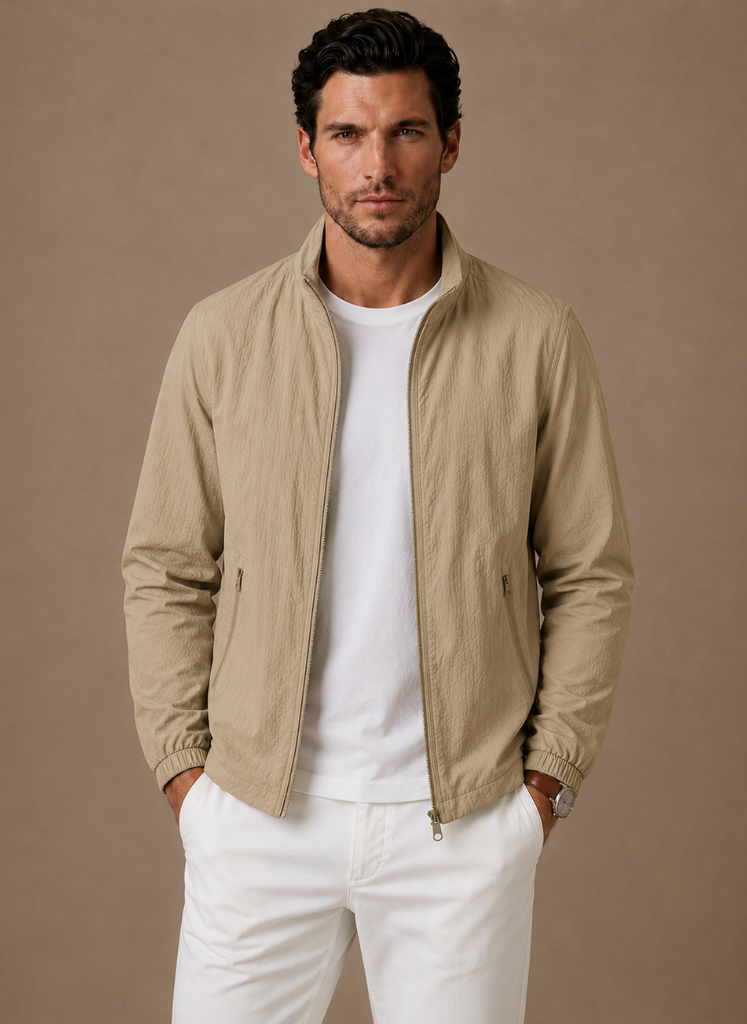 Herre Letvægts Sommerjakke – Smart Casual Hverdag | Areleon