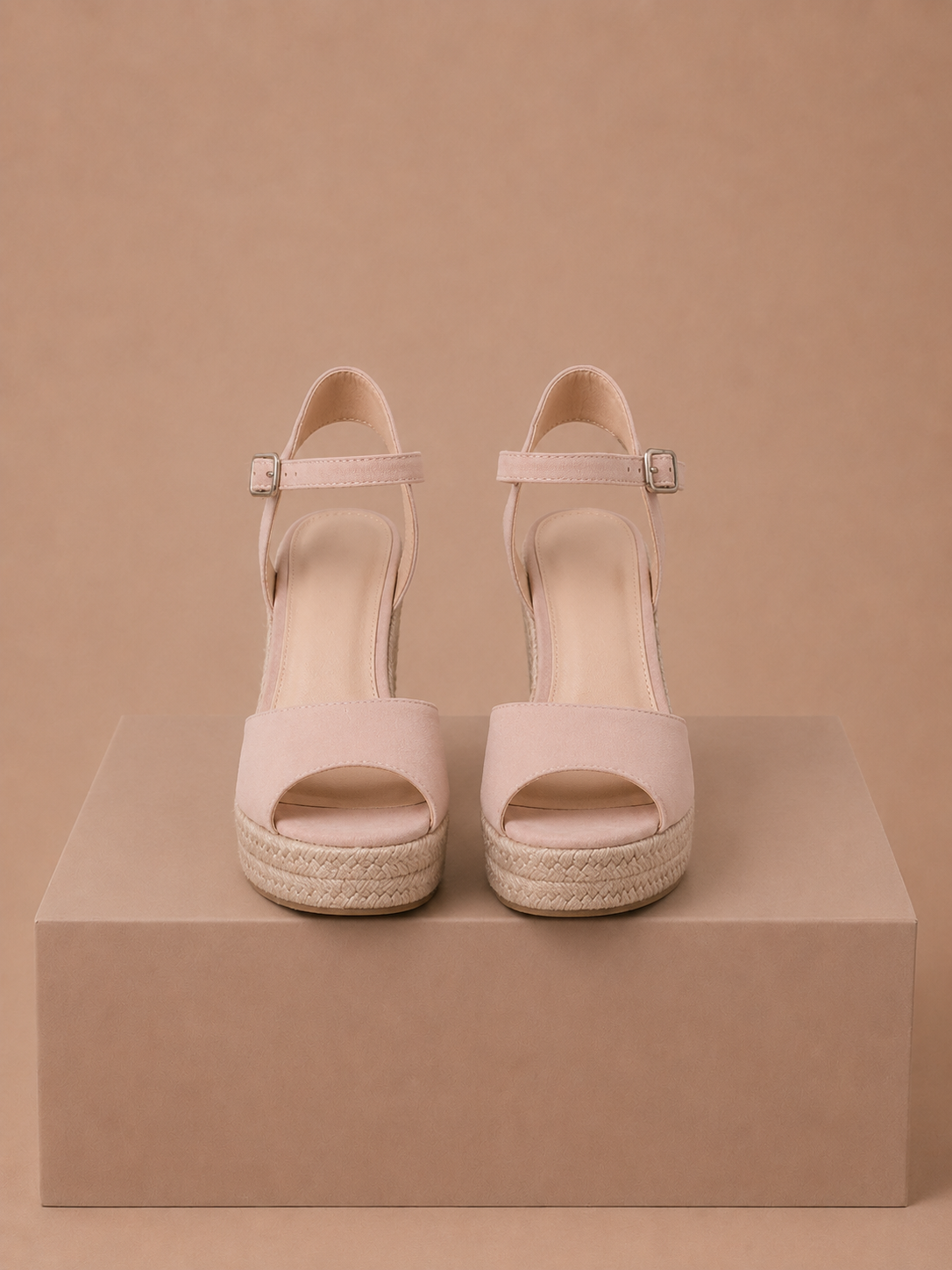 Kvinders Espadrille Wedge Sandaler – Elegant Suede Sommer | Areleon
