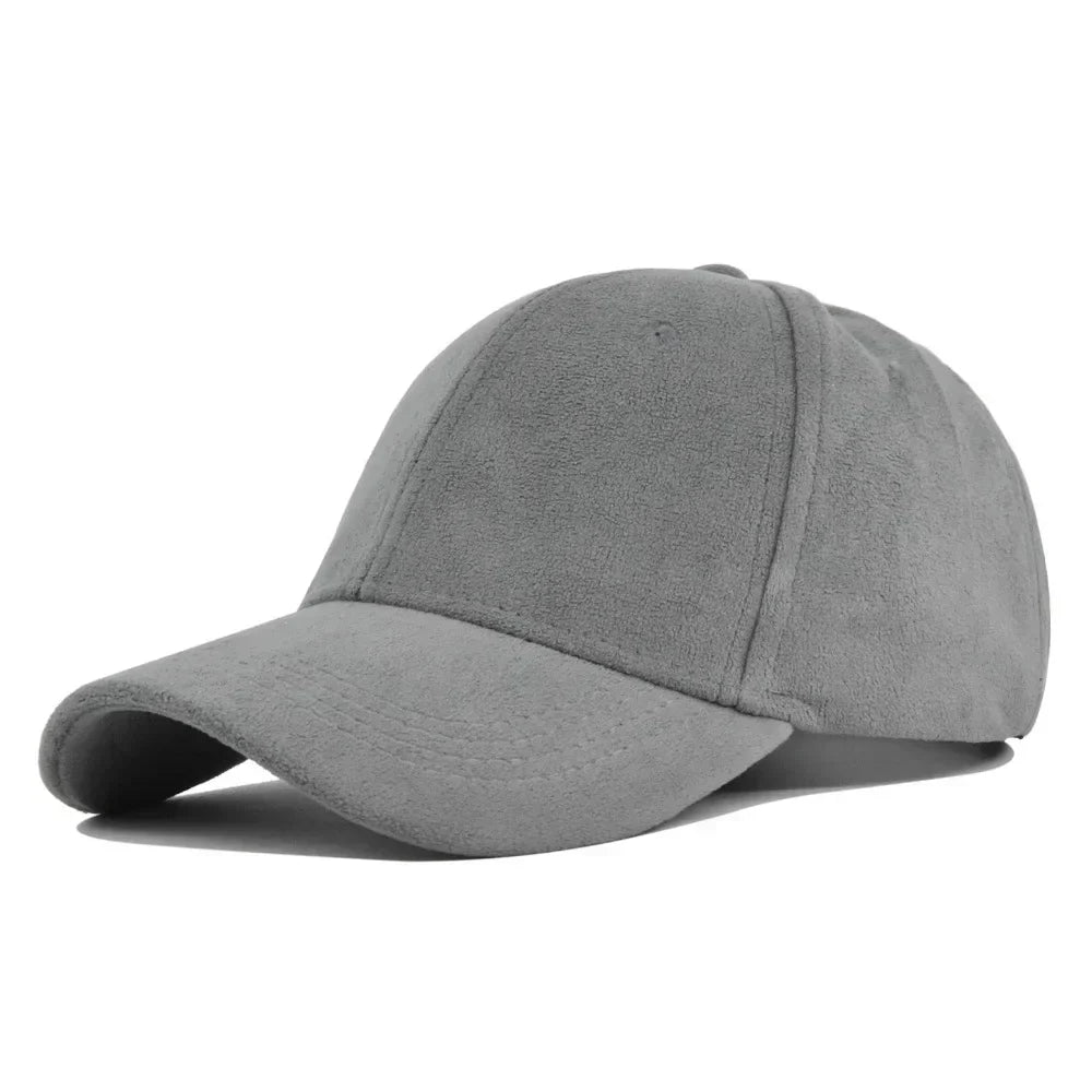 Montero Suede Retro Baseball Snapback – Justerbar Unisex Streetwear Kasket