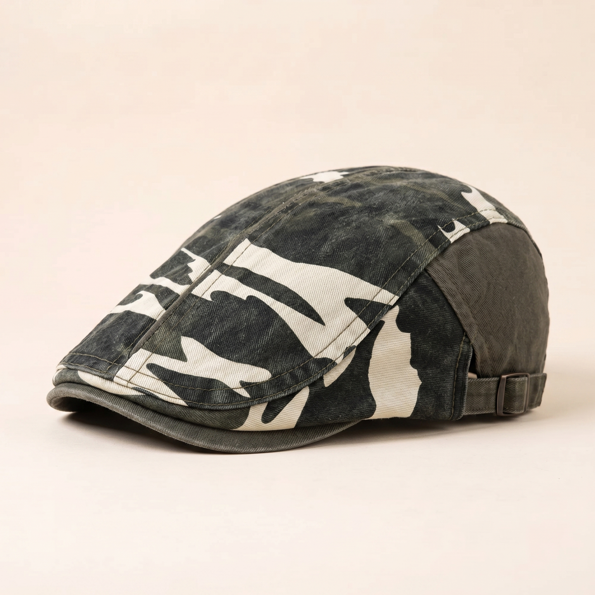 Camo Bomulds Kasket