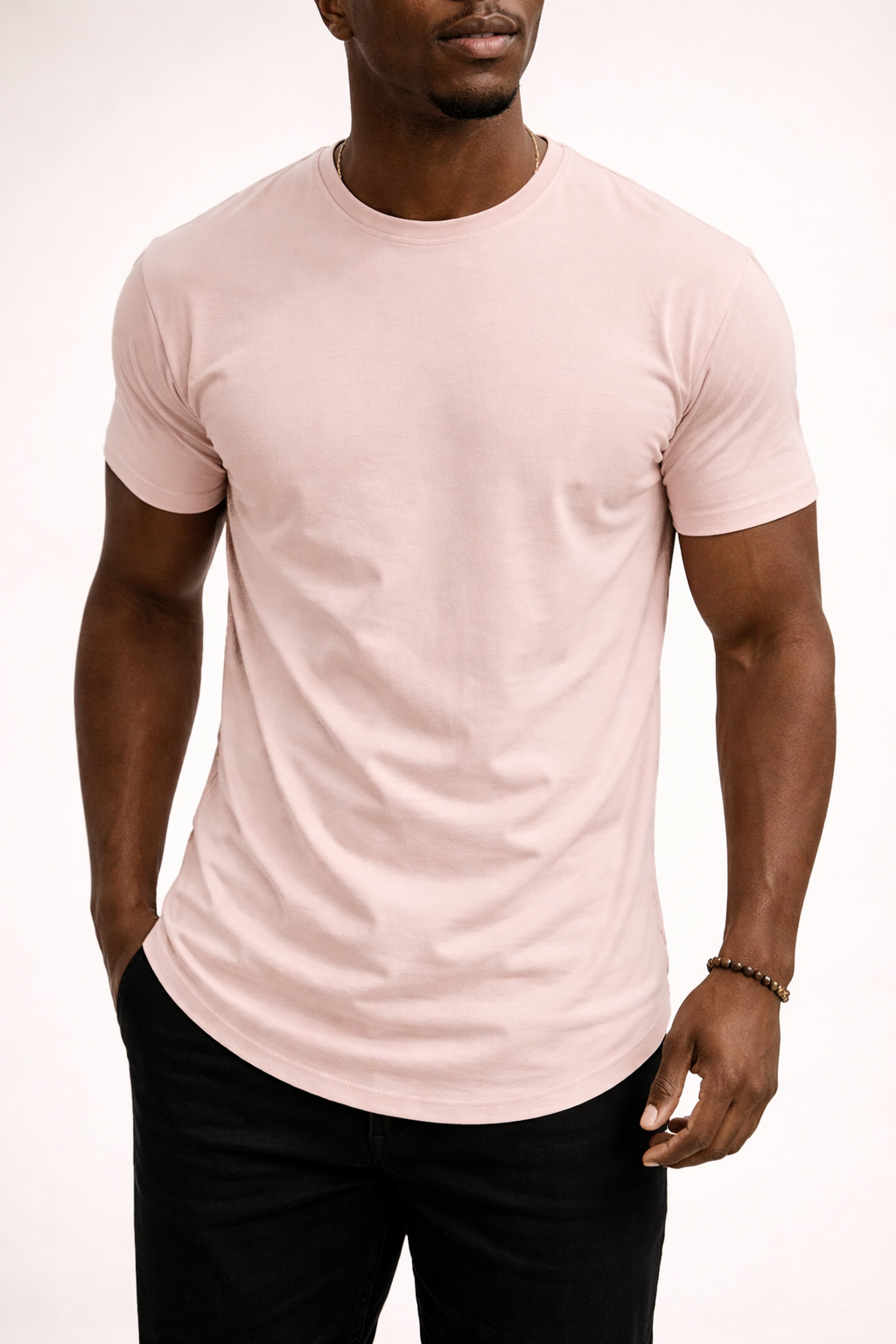 Herre Essential Cotton Blend T-Shirt – Tidsløs Stil & Daglig Komfort