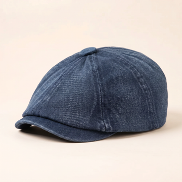 Denim-Ballonmütze
