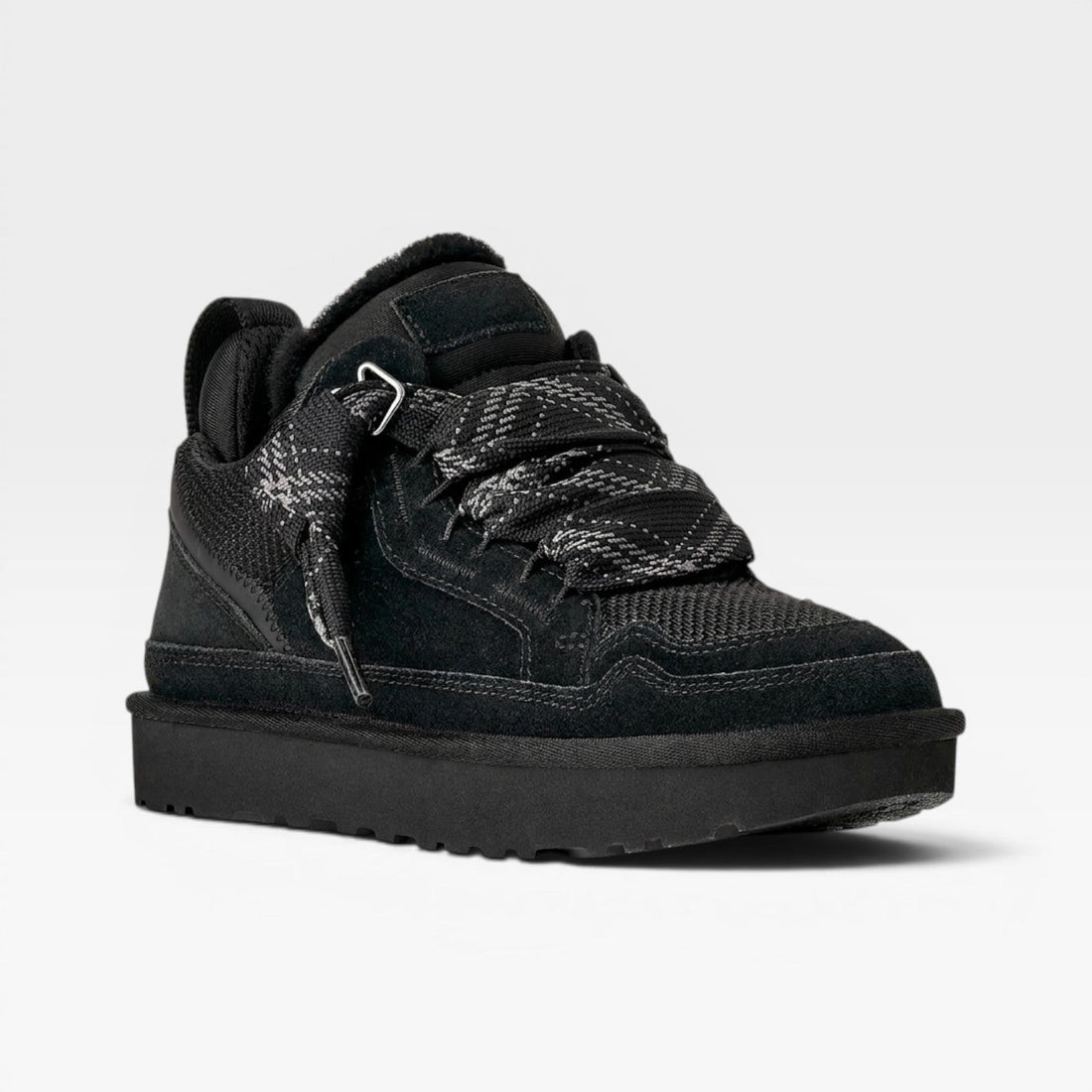Kvinders Shearling Forede Sneakers – Lækre Ægte Suede Chunky Træningssko