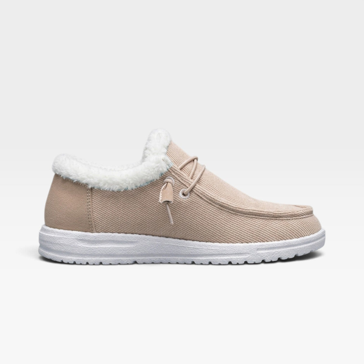Kvinders Faux Fur Slip-On Sko