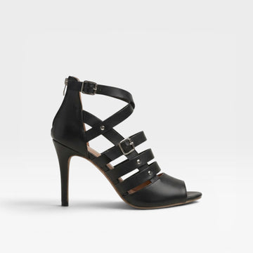Kvindernes Gladiator Stiletto Hæle – Elegante Krydsrem Åbne Tå Sandaler til Særlige Anledninger