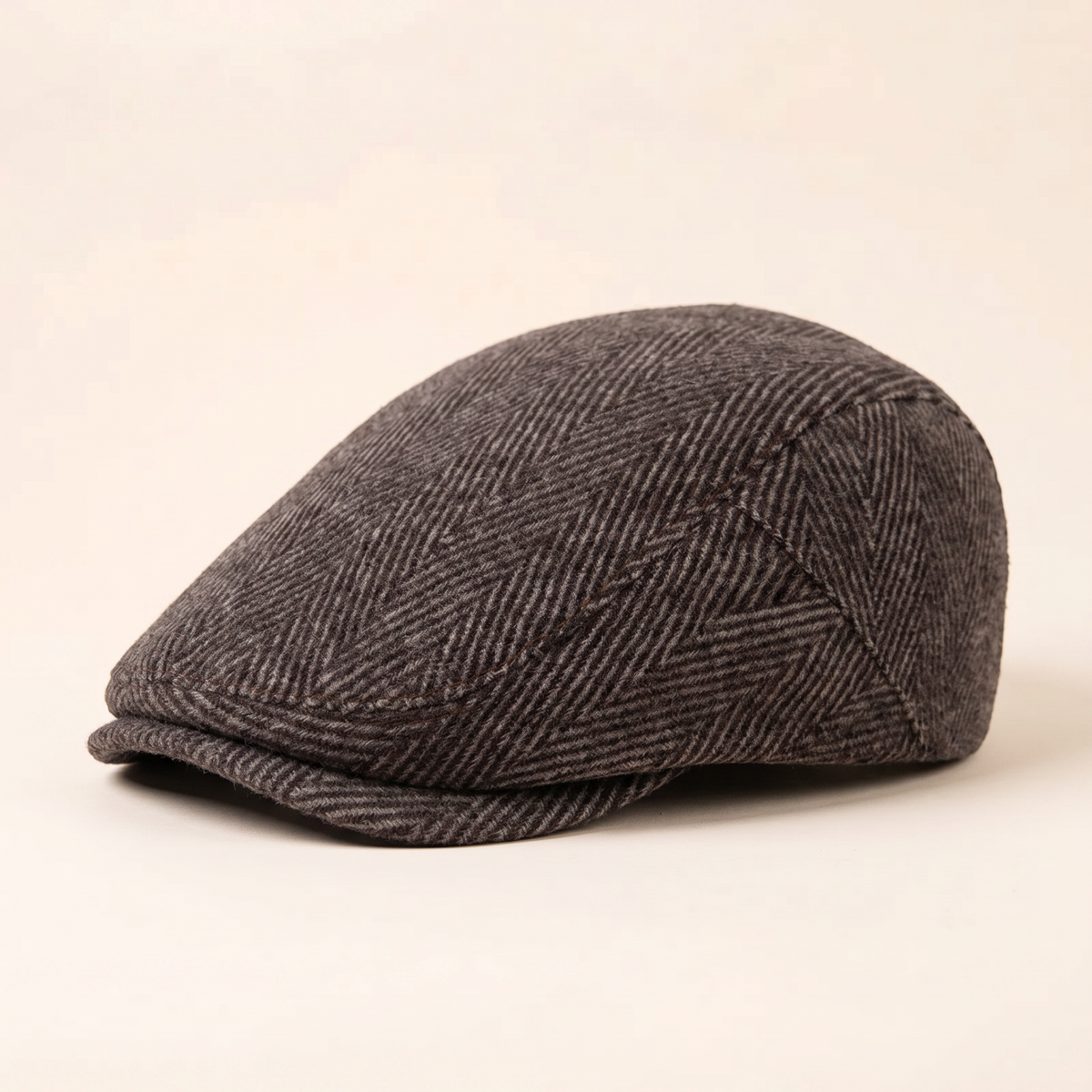 Herringbone Uldkasket